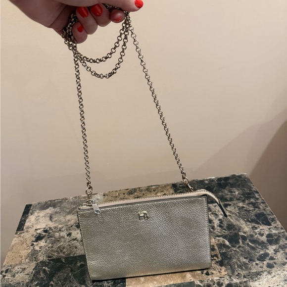 Henri Bendel Gold Metallic Crossbody - Picture 12 of 14